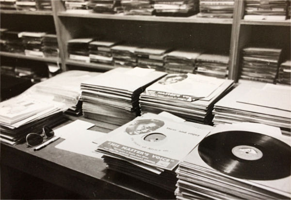 Gramophone library of the SLB