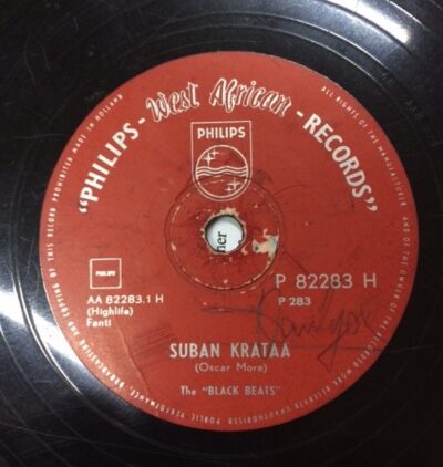 Label Philips P 82283 Suban Krataa, The Black Beats