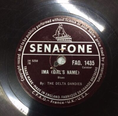 Label Senafone FAO 1435 Ima, The Delta Dandies