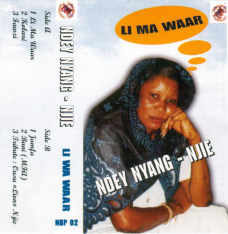 Cover of the cassette Ndey Nyang Njie - Li Ma Waar